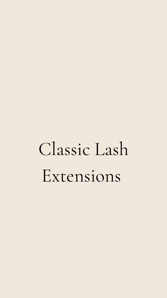 Classic Lashes