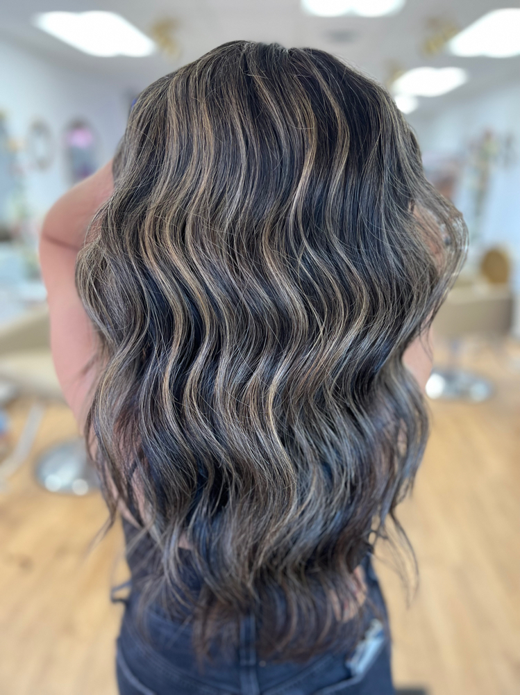 Partial Balayage/Highlight at VisionBeautybyJayy LLC in LaGrange, IL