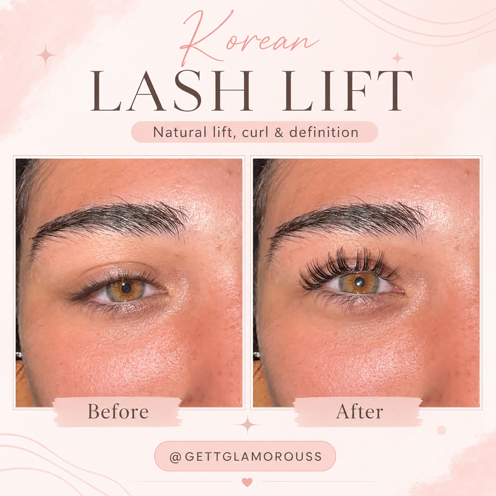 korean lash lift at Get Glamorous in Saugus, MA