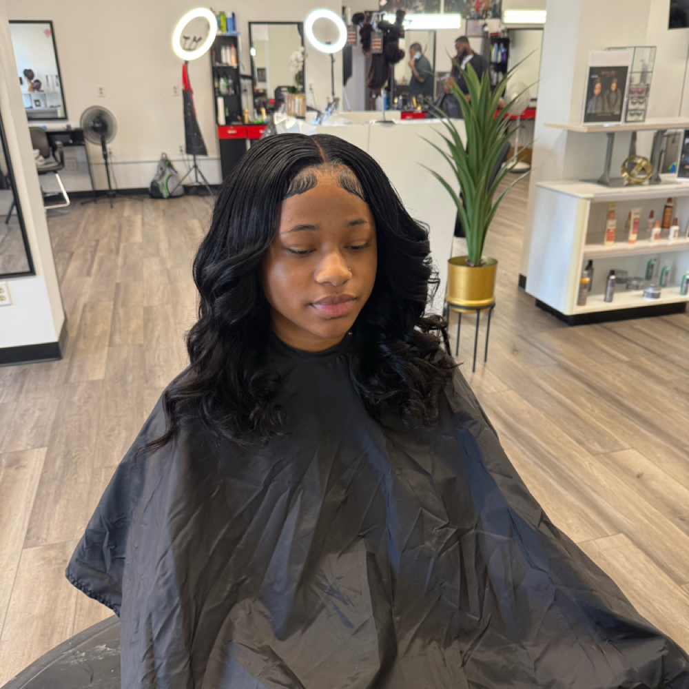 Wig Installs at Styld To Perfection in Dubuque, IA