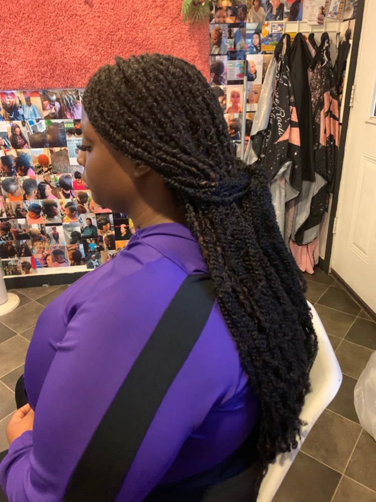 Twist Over Locs/free Oil