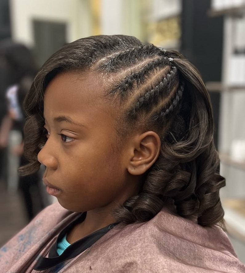 Kids 10 And Under Wash And Style