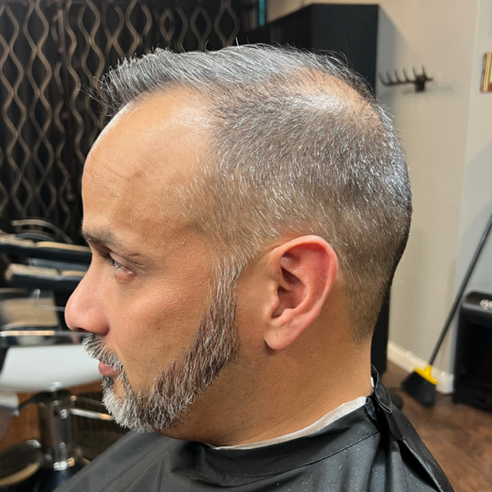 Clipper Cut + Beard Trim at INVU Beauty Salon in Modesto, CA
