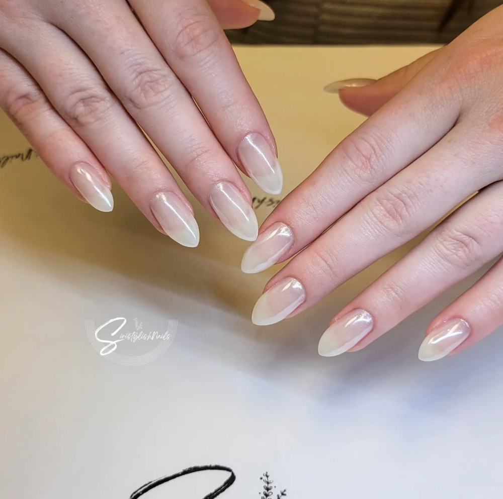 BIAB + Special Shape on Long Nails