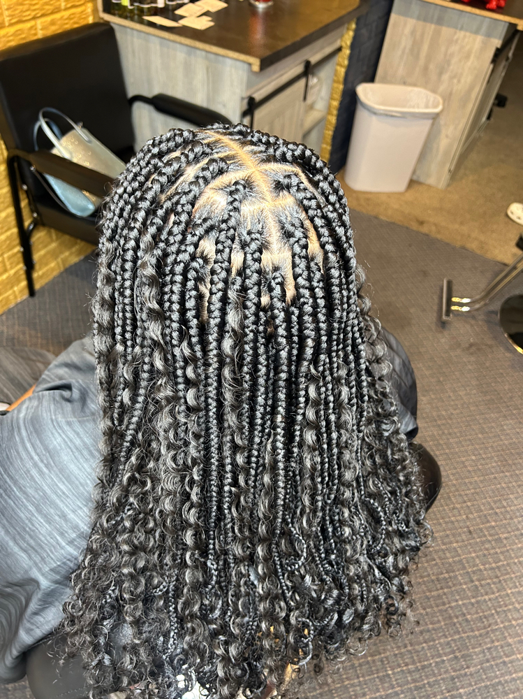 Bohemian/goddess box braid
