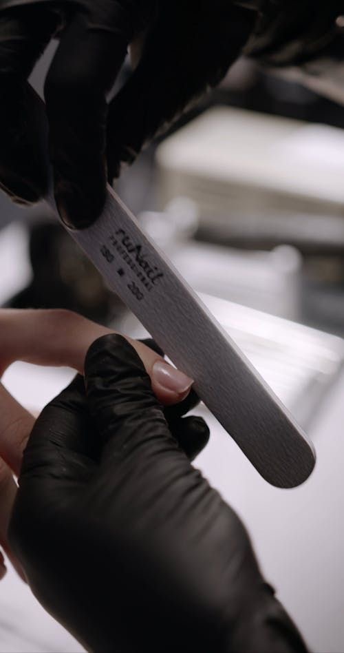 Acrylic Fill at Buff Babe Nail Studio in Las Cruces, NM