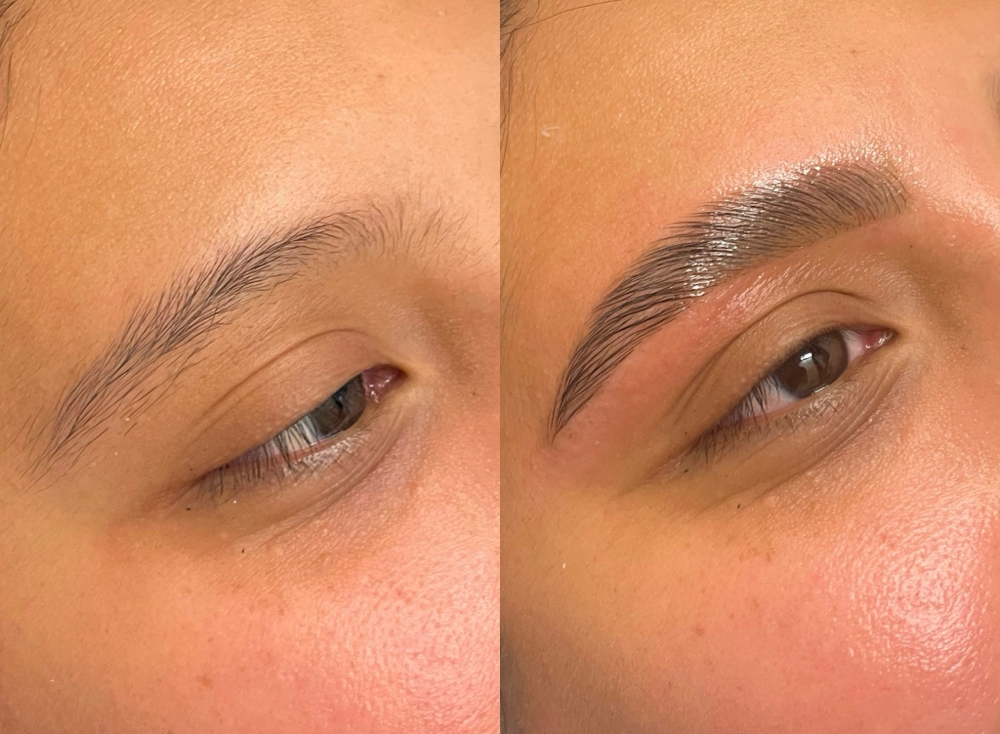 Brow Lamination, Wax & Tint