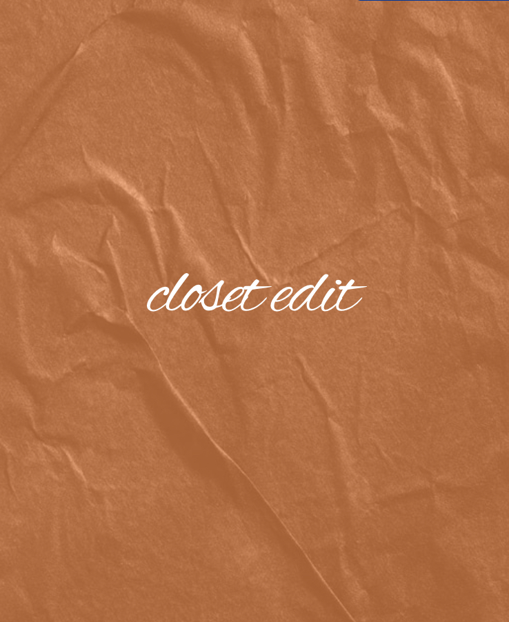 Closet Edit