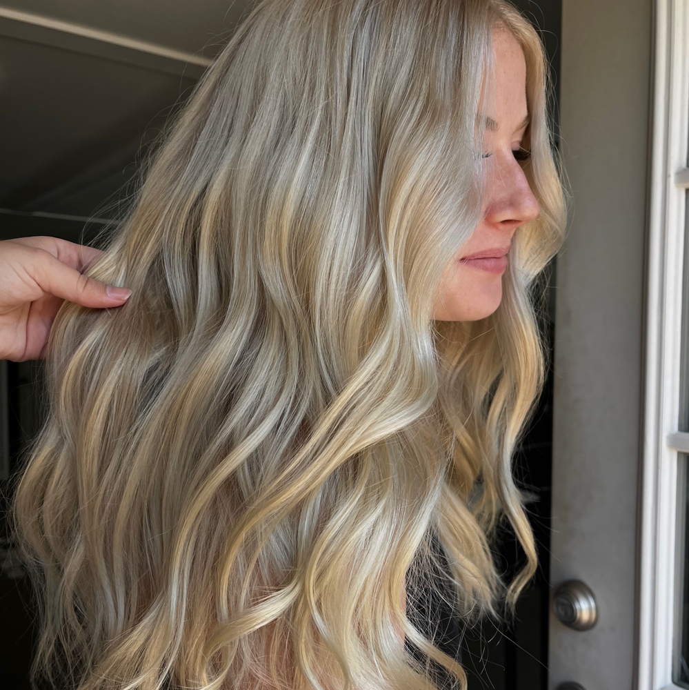 THE CUSTOM BLONDING at Carly Elizabeth in Forest City, NC