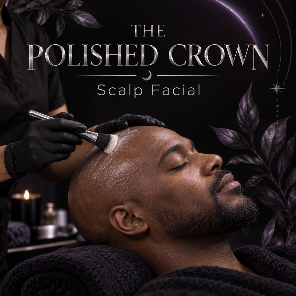 The Polished Crown Scalp Facial at Body Alchemy Esthetics in California, MD