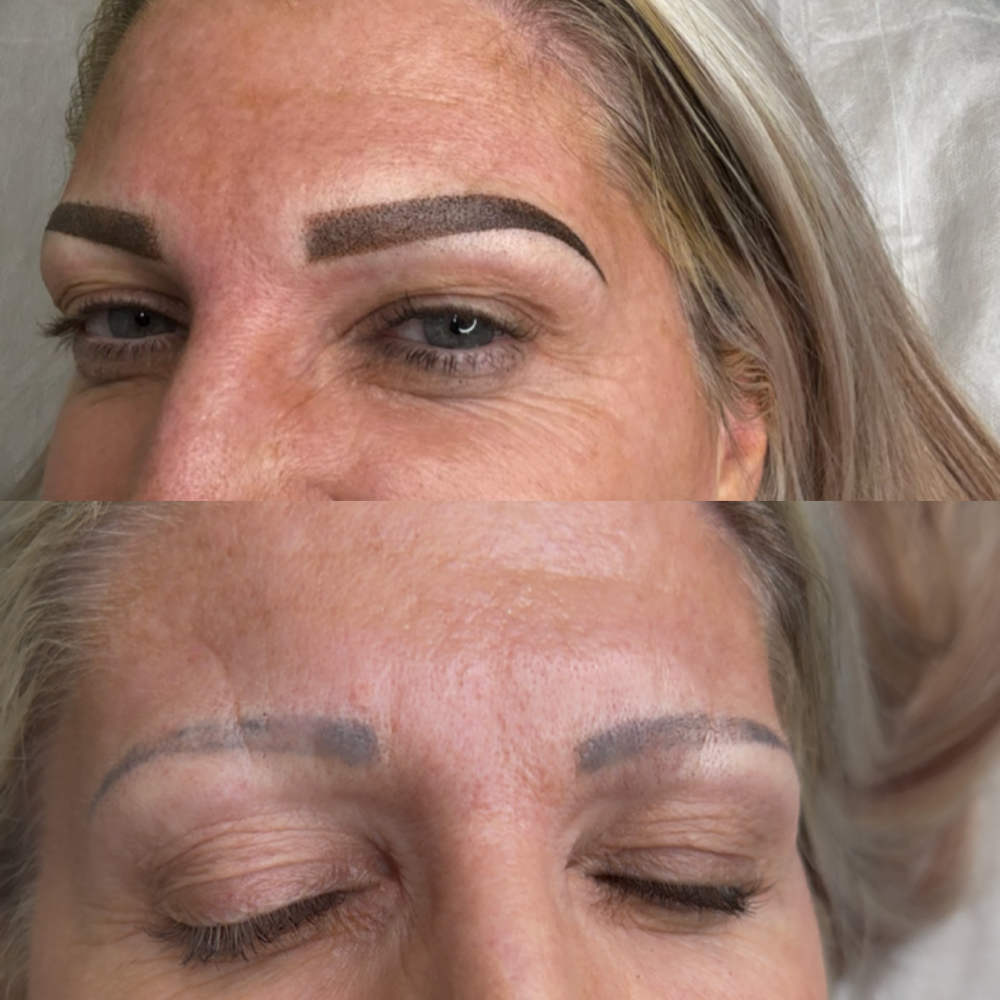 Color Ombre Corection at Microstroke Brows by Alice in Rowlett, TX
