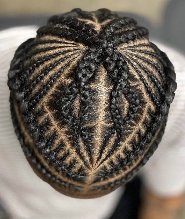 Itricate Design Rows  Full Head