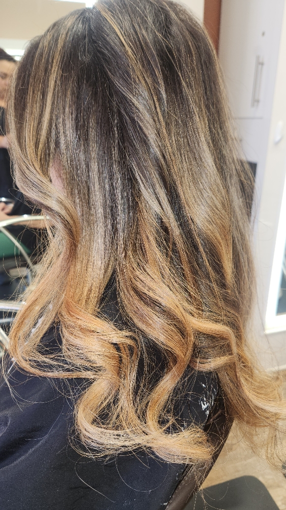 Balayage highlights