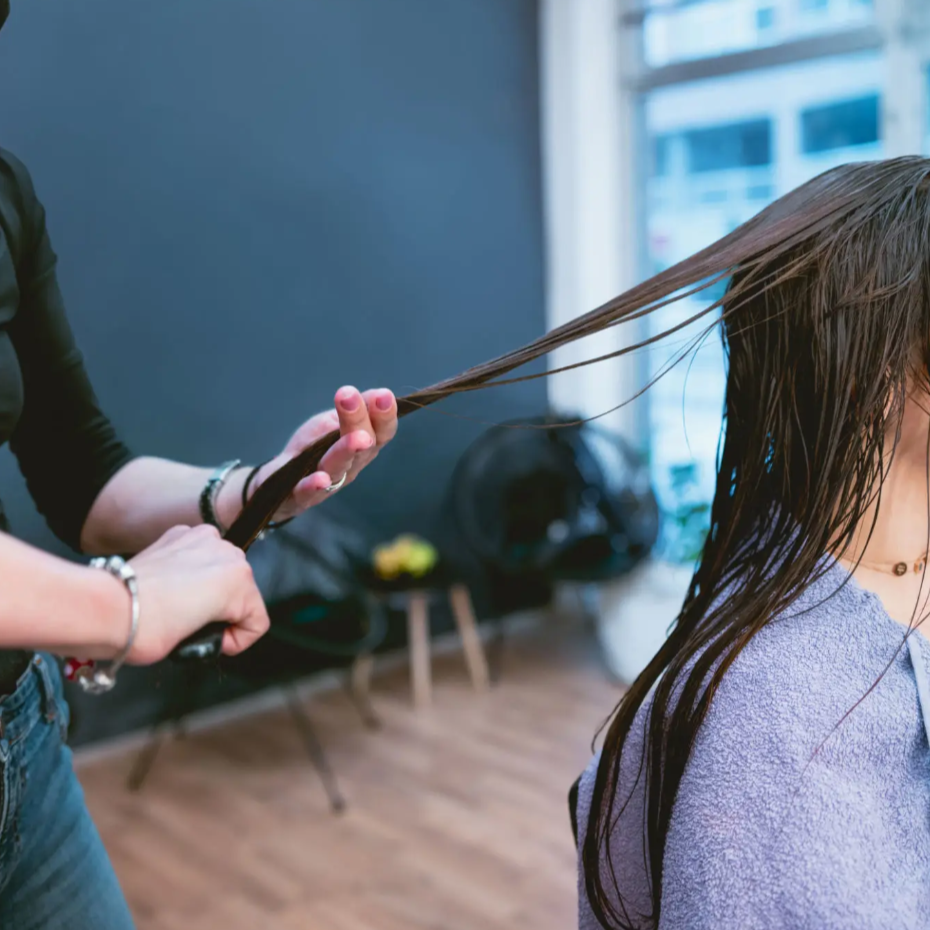 dematting at LS & CO. Studio in kingsport, TN