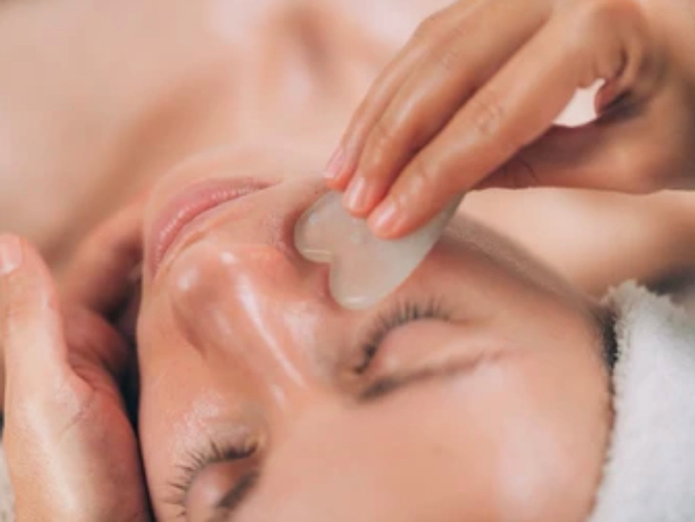 Gua Sha Facial Massage Add-On at Earth & Aura Esthetics LLC in Oakland, MD