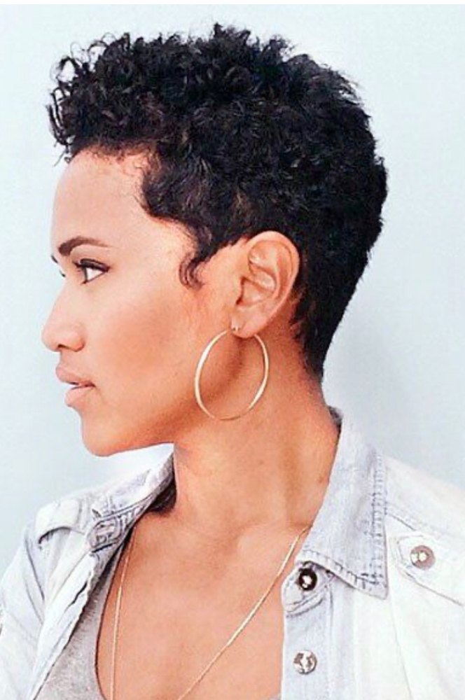 Bang / Neck trim