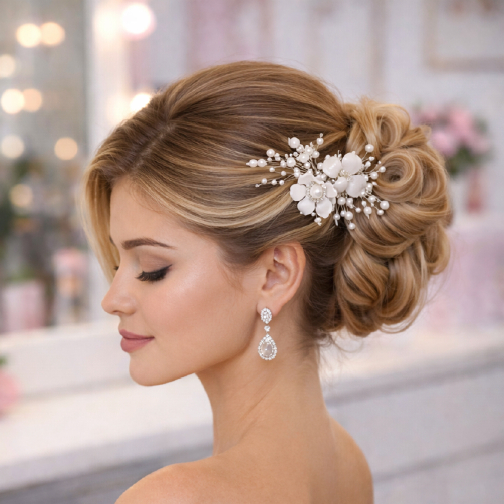 Updo/Special Occasion Up Style at WAVE Hair Studio in Beaver Dam, WI