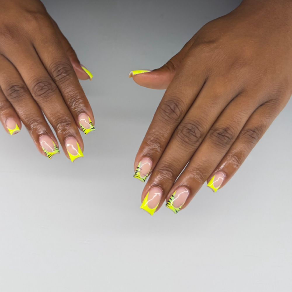 Hard Gel Application/short Nails at TipsByT in Fontana, CA