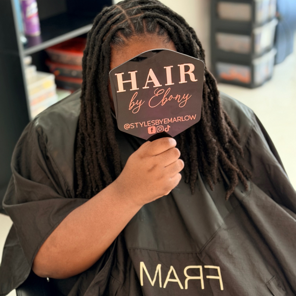 Traditional Locs Maintenance at Styles By EMarlow CO in Camden, AR