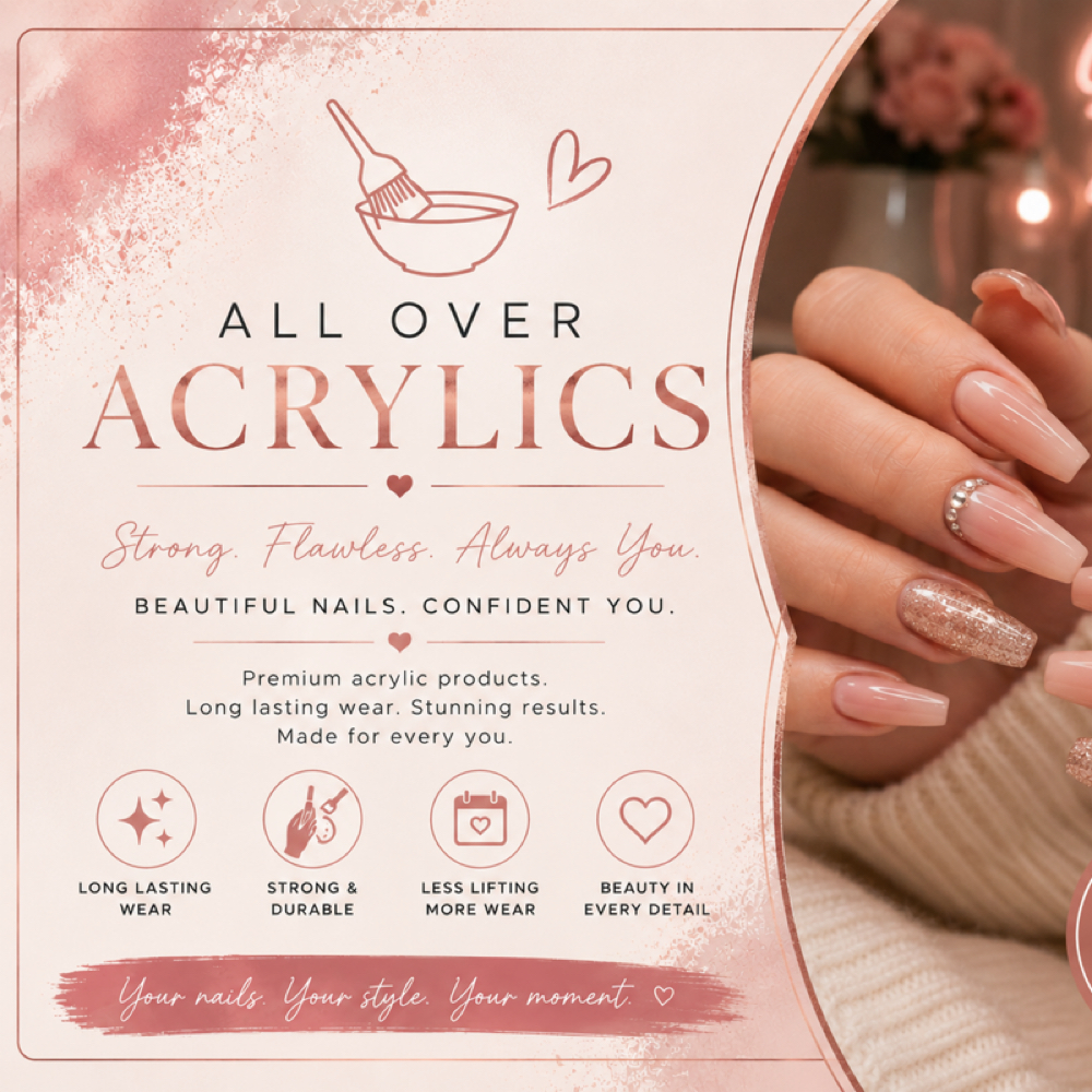 Acrylic Full Set (medium) at Salon 3:23 in Prairie Grove, AR