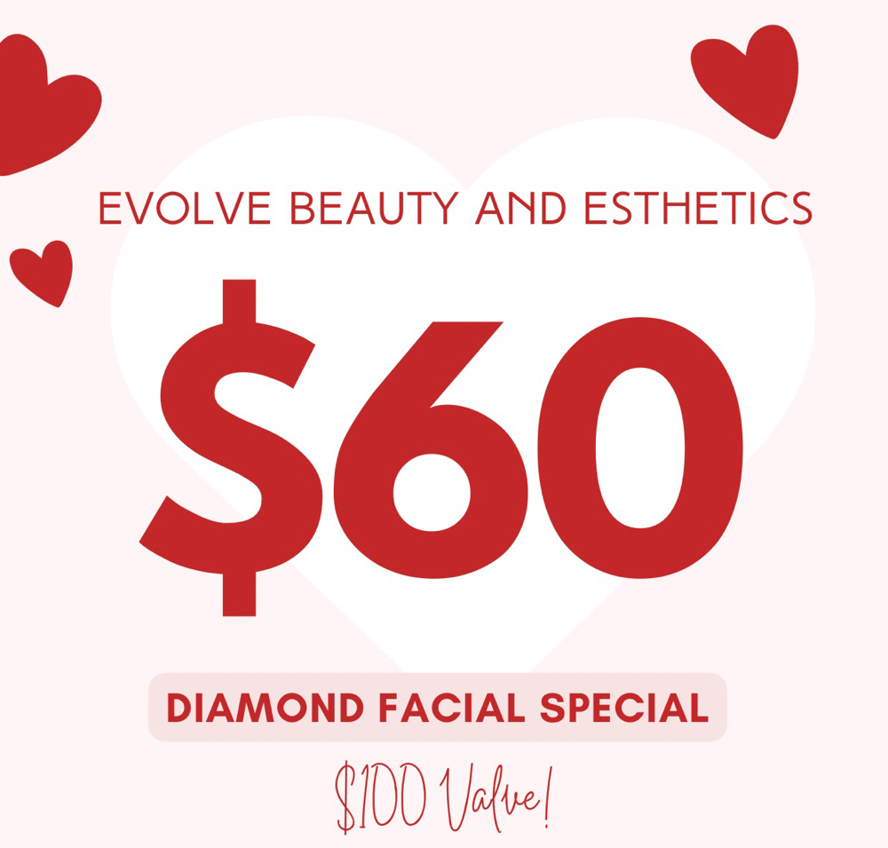 Diamond Facial Special at Evolve Beauty and Esthetics in Summerville, SC