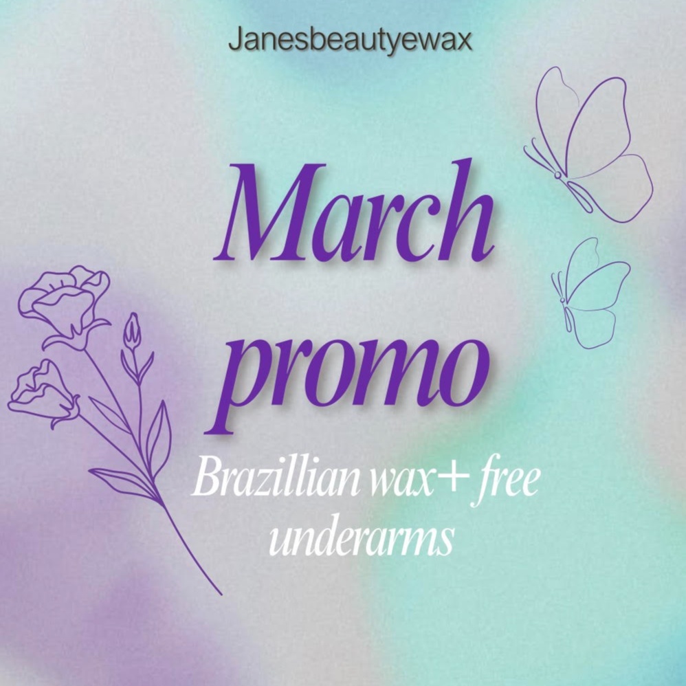 PROMO BRAZILLIAN + FREE UNDERARMS at Jane's Beauty and Wax in Charlotte, NC