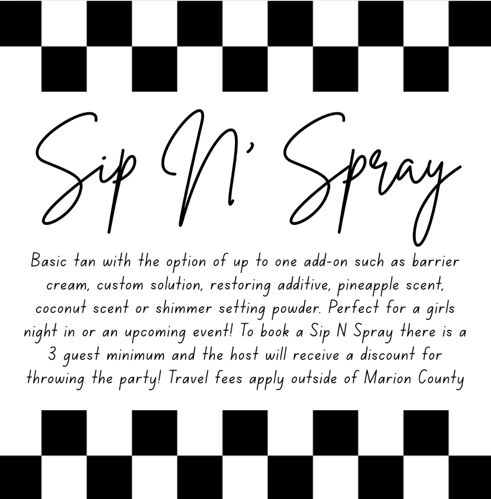 Sip N’ Spray Party