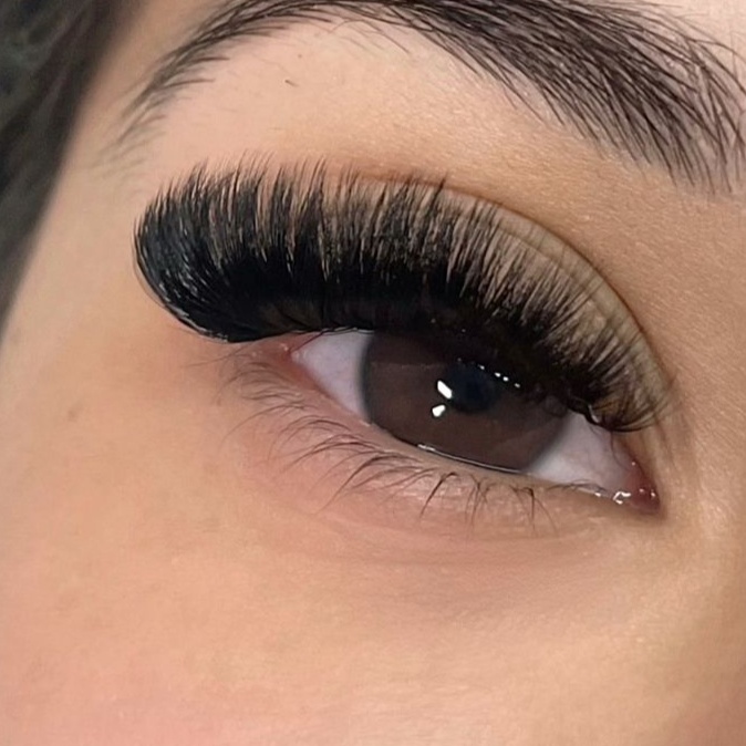 Mega Volume Lash Touch up at JE Beauty & Spa in duluth, GA