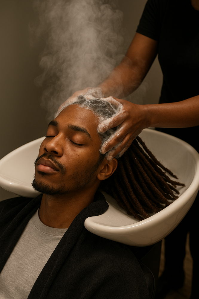 Hot Steam Hair Treatment