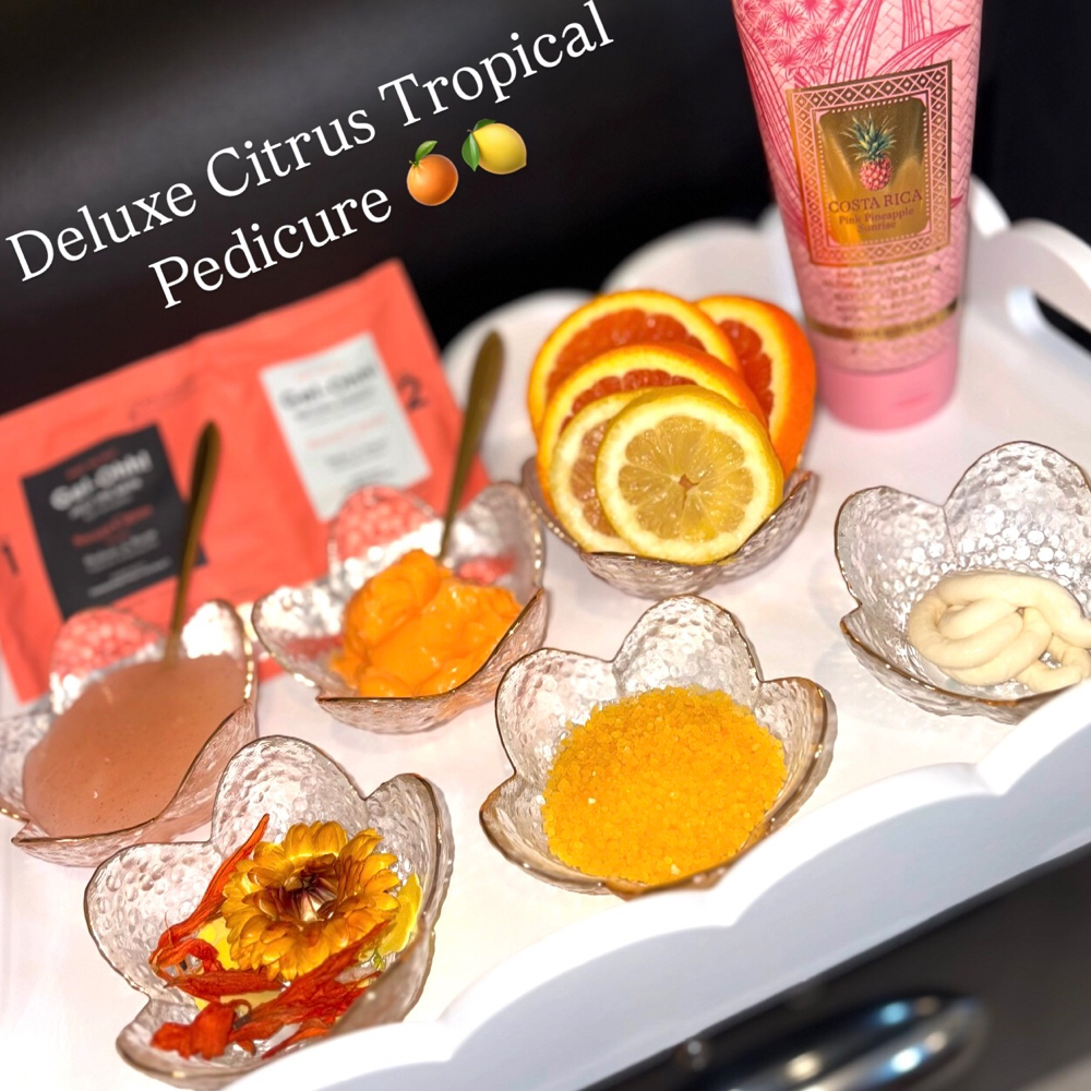 Deluxe Citrus Tropical Pedicure