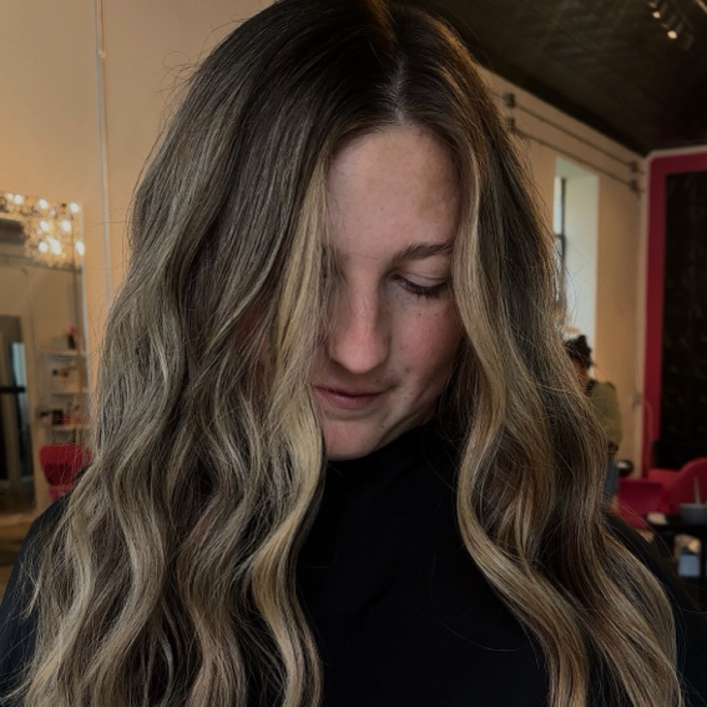 Partial Highlight + Root Tap at STYLED BY JENNA in Lexington, NC