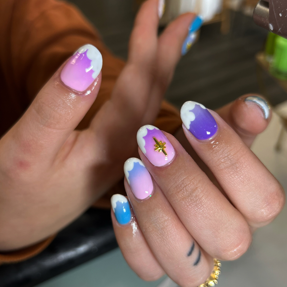 Structured Gel Mani