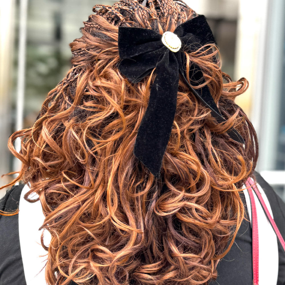 French Curl Braids at Chinwem’s HairB&B in Ayer, MA