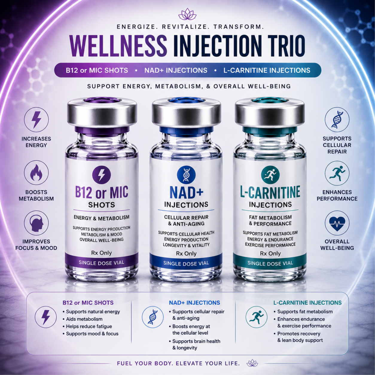 Elite Wellness Package ✨ at Precision Total Health & Wellness Clinic in Plant City, FL