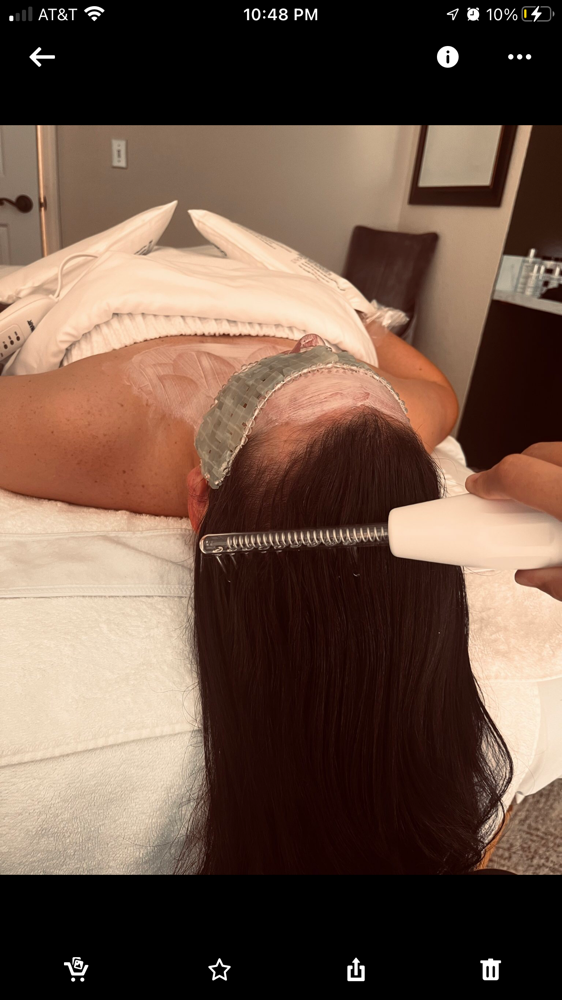 High Frequency Scalp Treatment