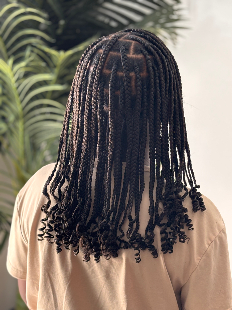 Girls Knotless Braids (Medium) at Braids By Bri in Nashville, TN