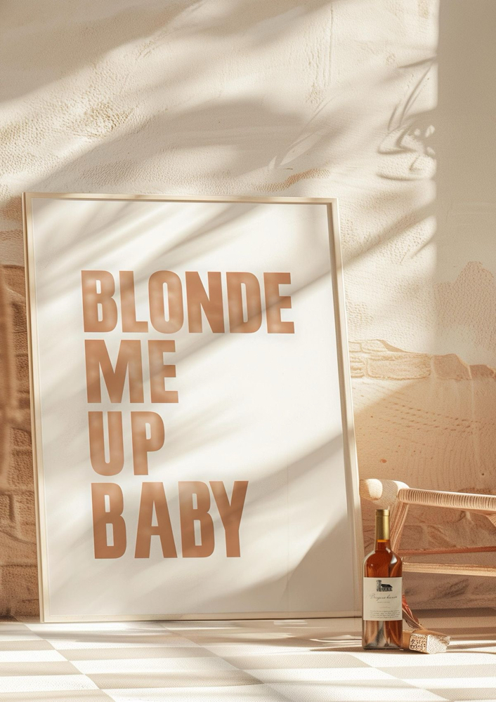 Double Process Blonde W/finish