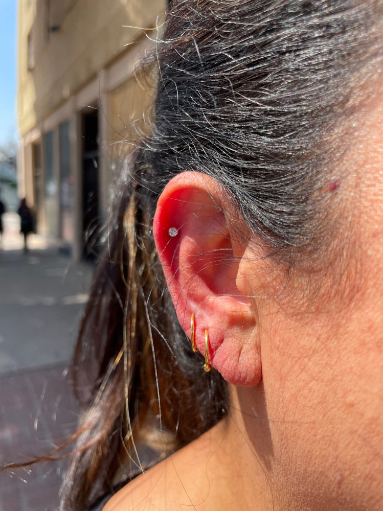 Cartilage (helix) Piercing