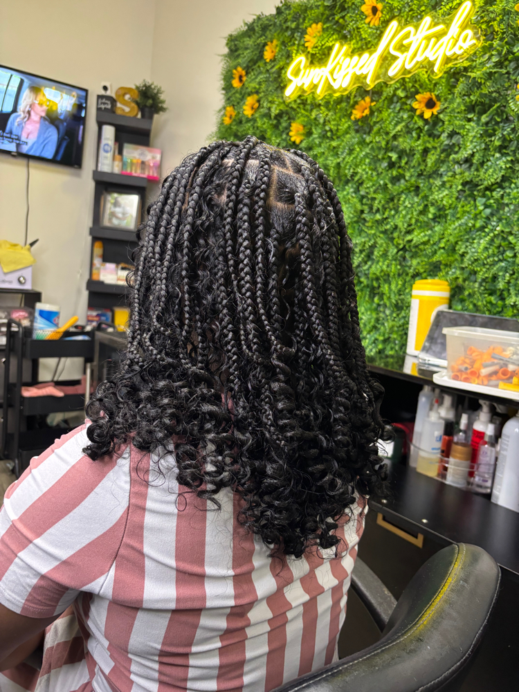 Boho Knotless Braids (Short)