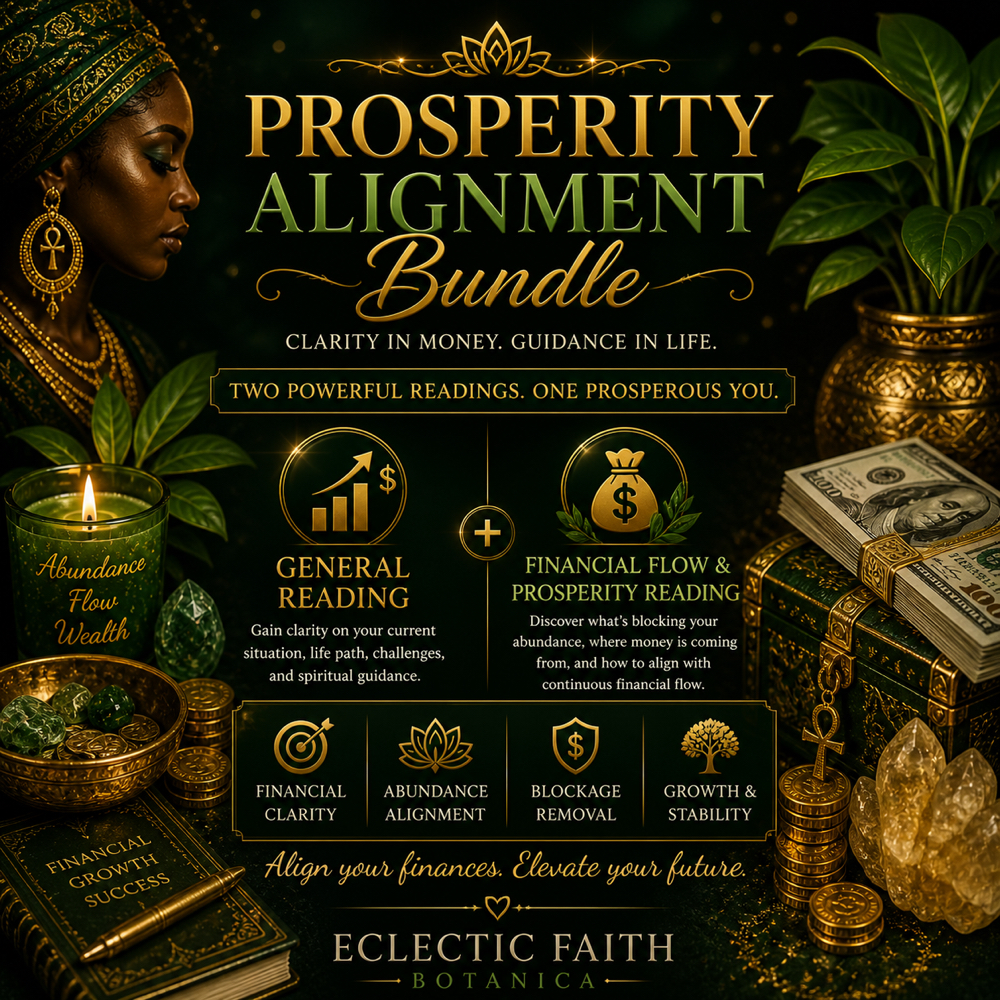 Prosperity Alignment Bundle at Eclectic Faith Botanica and Wellness Center in Conyers, GA