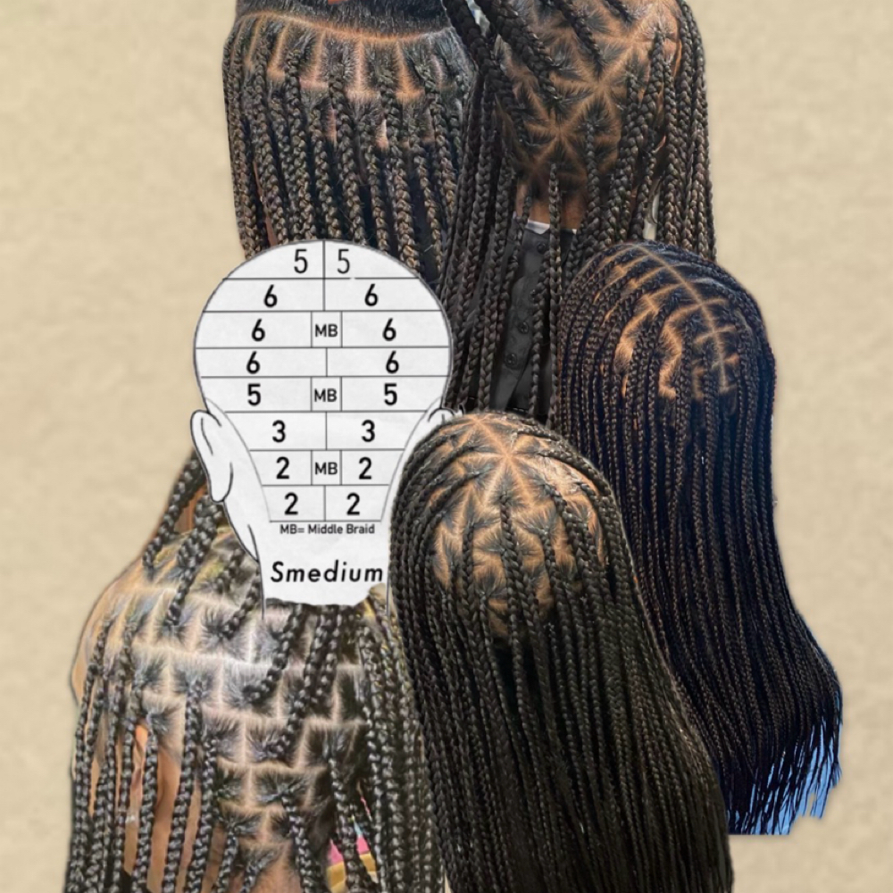 Smedium Knotless at Stylesby.anna in Los Angeles, CA