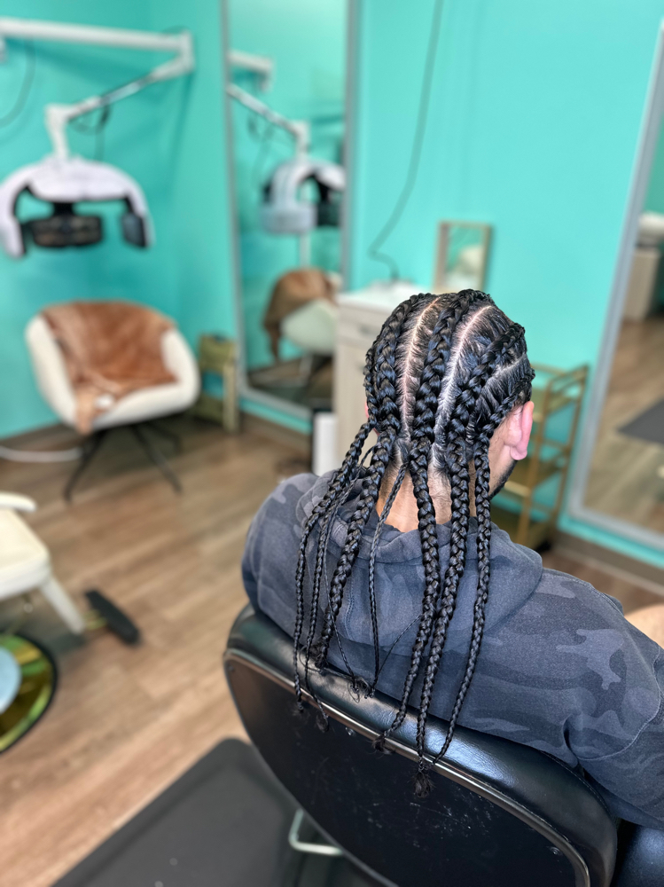 cornrows full head4-6