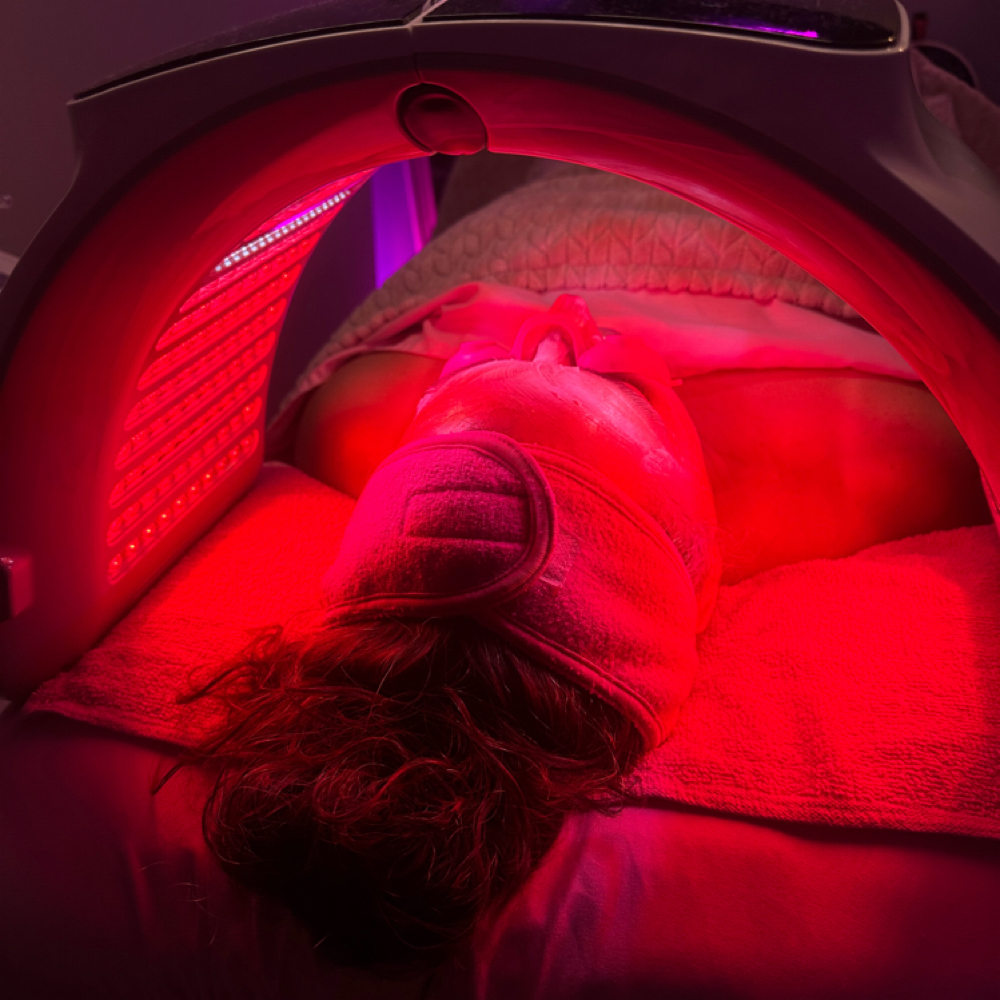 LED Light Facial at Pampered By Kyndall in Horse Shoe, NC