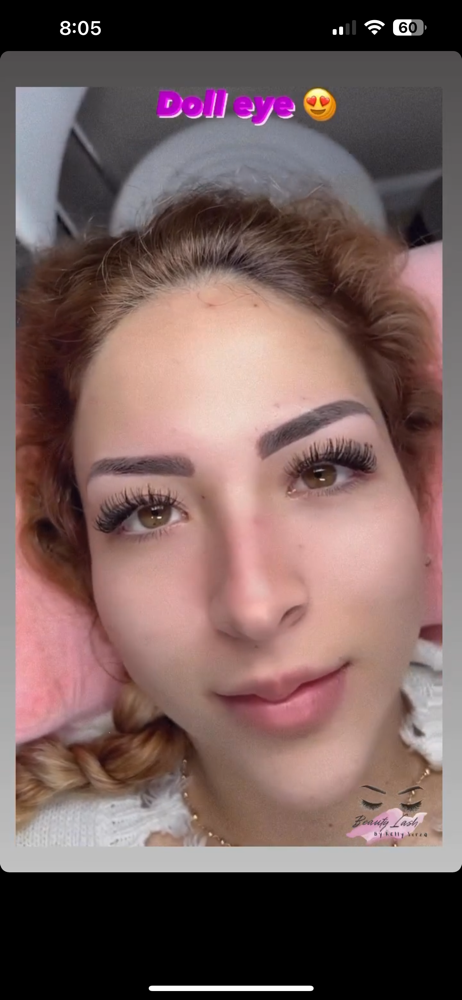 New Set Volume Lashes