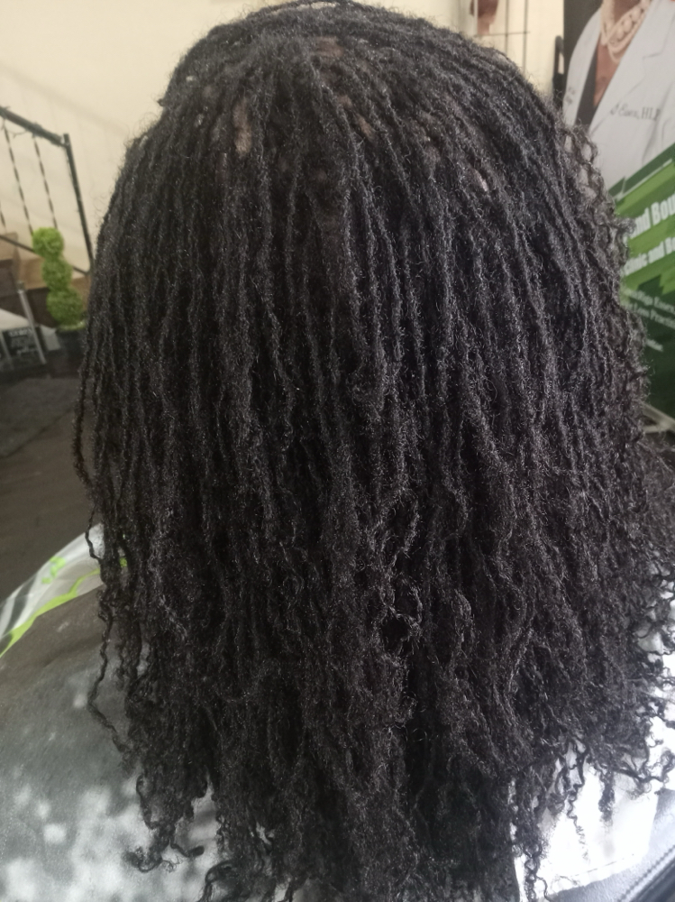 Full Head Micro Locs-2 Strand Twist at Anointed Strands in Hoover, AL