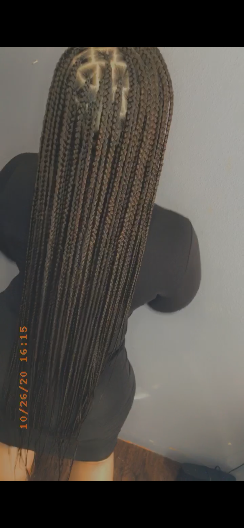 Small knotless braids