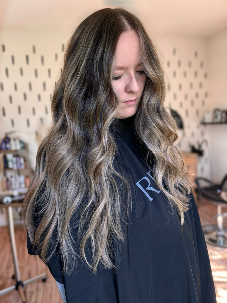 Custom Reverse Balayage