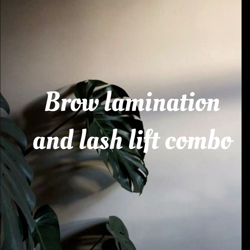 Brow Lami And Lash Lift Combo