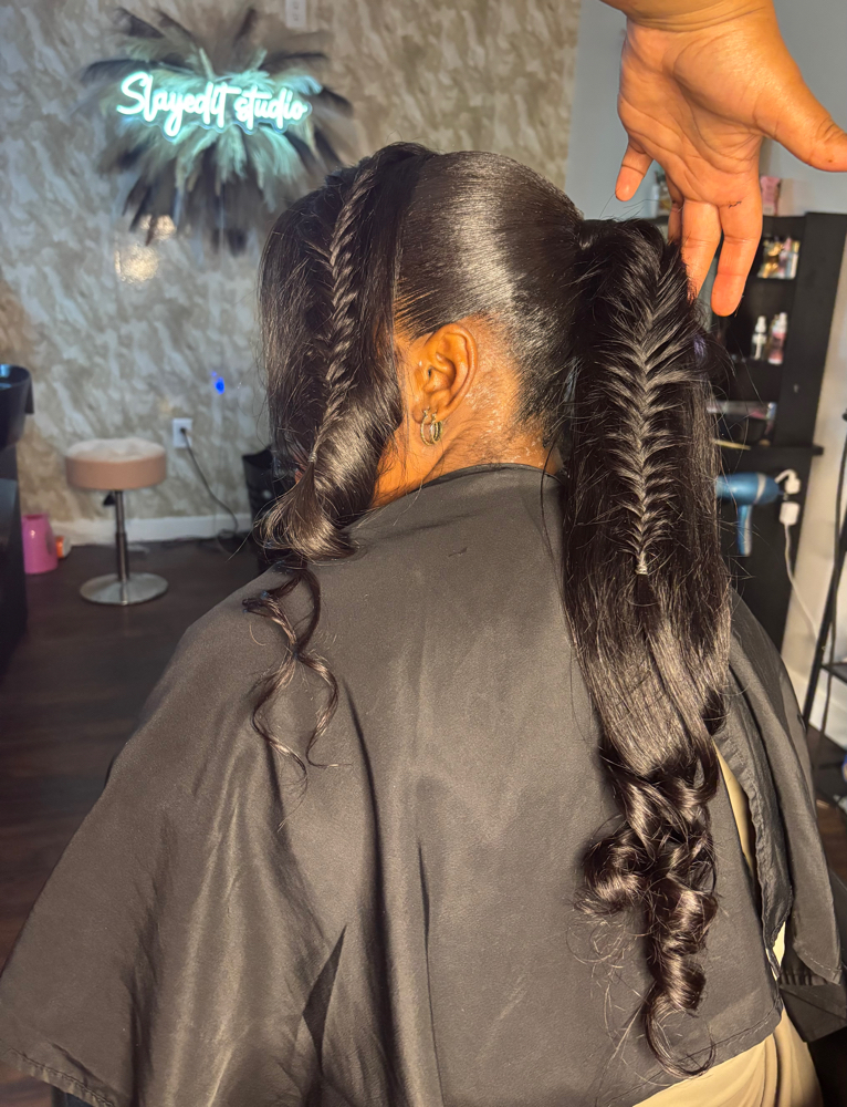 Sleek Ponytail Luxe at Ashley Slayed It in Roseland/South Bend, IN