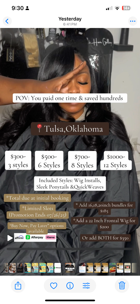 One Time Payment/Savings